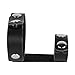 iiniim Men's Leather Lifter C-Strap Thongs Mention Bracelet Double Ring Underwear