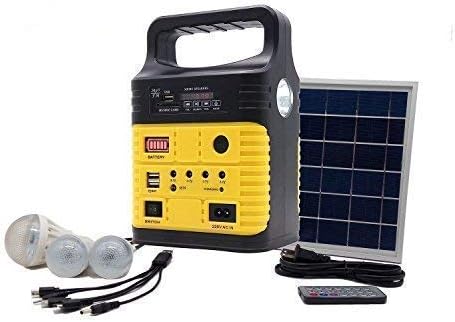 Portable Solar Generator With Solar Panel Included 3 Sets Led Lights Solar Power Inverter Electric Generator Small Basic Portable Generator Kit Solar Lights For Home Camping Power For Solar Fans Amazon Com Au Office School Supplies