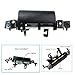 Dunhil Metal Tailgate Handle Rear Back for Toyota Sequoia Sienna 1998 1999 2000 2001 2002 2003 2004 Liftgate Latch Handle, 69090-08010 690900C080
