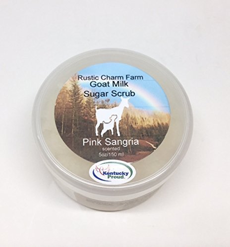 Goats' Milk Sugar Scrub Pink Sangria