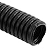 Uxcell a15101200ux0867 Flexible Corrugated Conduit Tube Pipe Hose Wire Tubing 25', 16 x 13 mm