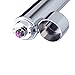 Electronic Arc Lighter Flameless USB Rechargeable Windproof Plasma Electric Lighter for Candle, Gas Stove, BBQ Grill and Camping (109silver)