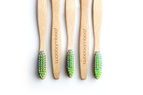 WooBamboo - Standard Handle Medium Bristle Toothbrush