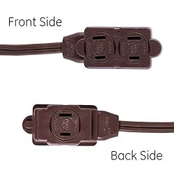 GE home electrical 3-Outlet Power Strip, 12 Ft