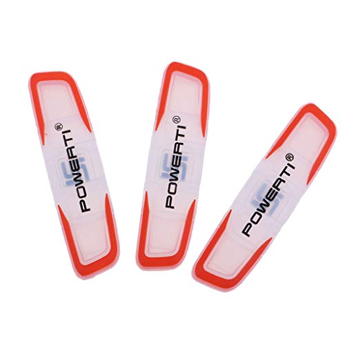 image for Prettyia 3 Pack of Premium Silicone Tennis Racquet Vibration Dampener 