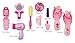Liberty Imports Stylish Little Princess Dress Up - Beauty Vanity Realistic Pretend Play Set - Ideal Imaginative Pink Fashion Kit for Girls with Hair Dryer, Shoes and Accessories