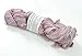 100g Recycled Sari Silk Ribbon Yarn, Jewelry Making Trim - Light Pink