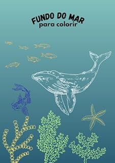 Livro Fundo do Mar : Para Colorir (Vida e Cor)