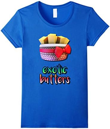 Women's FNAF Sister Location Exotic Butters T-Shirt XL Royal Blue