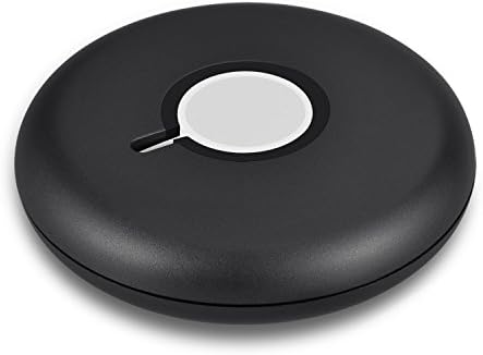 AddAcc Charger Cable Winder for Apple Watch Charger, Portable Charger Dock and Cable Winder, Premium TP Material Charger Stand Holder for Apple Watch iWatch Series 3/2/1 Charger 38mm & 42mm Black