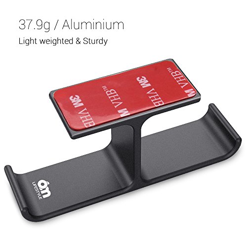 image for Headset Headphone Mount, 6amLifestyle Aluminum Under desk Dual Headset