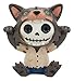 Ebros Furrybones Scary Wolfie The Werewolf Figurine Small 3 Inch Furry Bones Werewolf Or Wolf Skeleton Monster in Hooded Costume Sculpture Collectible