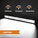Rigidhorse LED Light Bar Kit 52 Inch 22 Inch Triple Row Flood Spot Beam Combo 32000LM 6500k 4PCS 4 Inch LED Cube Pods IP68 Chip Fog Offroad Work Driving LED Light Bars for Truck SUV ATV 4x4
