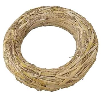 Strohrömer Strohkranz Ungewickelt Ø 20 cm Naturkranz Strohring 10 Stück