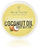 Deep Steep Coconut Oil Body Butter, Pineapple, 7 Ounce
