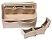 HEALTHLOVE Felt Purse Organizer Insert Bag organizer for Handbag Choice 3 Size (Small, Camel)
