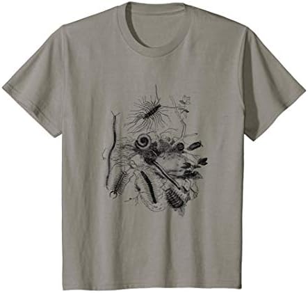 Vintage Centipede Print T-Shirt