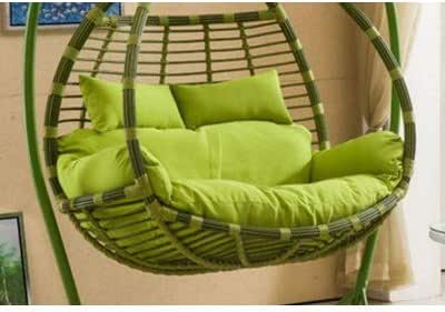 Cojines de Mimbre de Columpio de Mimbre Cojines con Forma de Nido de