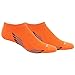 adidas Men's Climacool X Iii No Show Socks (2 Pack), Solar Orange/Grey/Black/Onix, One Size