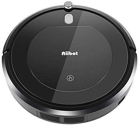 Veepola Robotic Vacuums Mop Cleaner Smart Sweeping Robot Cleaner Robot Vacuum with Three Cleaning Modes (Black)