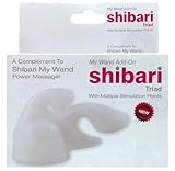 Shibari Magic Wand Triad Attachment, Triple Stimulation Points, Fits Most Wand Massagers Including Hitachi by Shibari