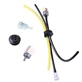 Podoy GT200R SRM210 Fuel Line Repower Kit 13211546730 Grommet with Fuel Filter Vent for Echo GT SRM Grass Trimmer Weed Eater Edger Blower Parts