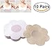 Tinksky 10 Pairs Disposable Petals Pasties Breast Nipple Cover Stickers (Skin Color)