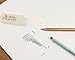 100 Sheets Cotton Watercolor Paper Cold Press Cut Beginning Artists or Students Practice 6 x 9 inch (White)