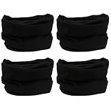 16-in-1 4/9 Pcs Multifunctional Style Yoga Sports Fashion Travel Colors Headband Seamless Neck Uv Buff Solid Moisture Wicking Bandana Turban Scarf (style 1)