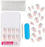 KISS Gel Fantasy Collection Glue-On Manicure Kit Fanciful Medium Nails view 7