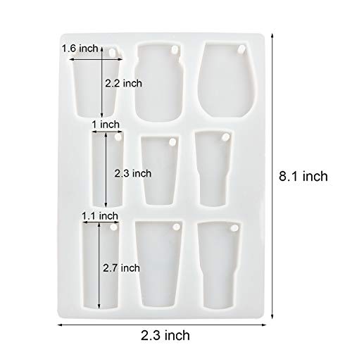 1 LETS+RESIN+Tumbler+Silicone+Keychain