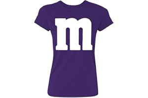 Letter M Halloween Women's T-Shirt Funny Team Groups Costumes Party