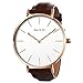 June & Ed Quartz Stainless Steel Men's Watch with Sapphire Crystal Dial Window W-0060
