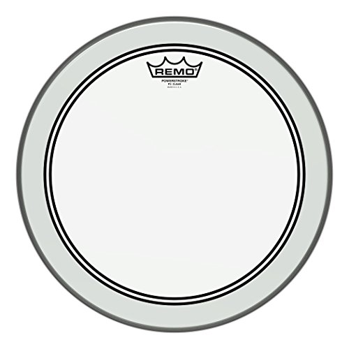 Remo Powerstroke 3 Batter, Clear, 13-inch Diameter