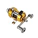 Lixada Pen Fishing Rod Reel Combo Set Telescopic Pocket Fishing Rod Pole + Reel Aluminum Alloy Fishing Line Soft Lures Golden