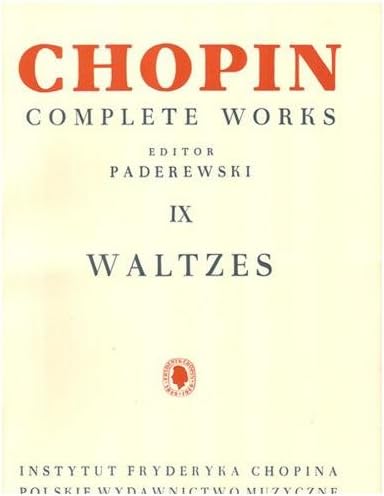 Theodore Presser Waltzes: Chopin Complete Works IX