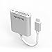 Belinda USB C to DVI Adapter, USB 3.1 Type C (USB-C) to DVI Adapter with Aluminium Case for 2017 MacBook Pro/Samsung Galaxy S8