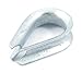 Forney 61035 Wire Rope Thimbles, Zinc Plated, 1/2-Inch