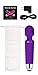 Mini Compact Powerful Multi-Speed Bullet Shape Personal Vibrating Massage Tools,Waterproof Quiet -7 inch (1PCS) (Purple BAR)