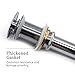 ESFORT Bathroom Sink Drain, Vessel Sink Pop Up Drain Stopper, Sink Drain Assembly Without Overflow, Polished Chrome