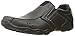 Skechers USA Men's Diameter Valen Slip-On Loafer, Black, 10.5 M US