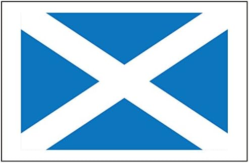 6 Large Scotland Flag Tattoos: Scottish Party Favors
