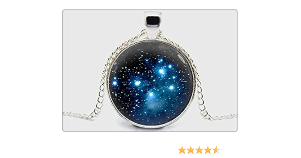 Pleiades star cluster Necklace Space 