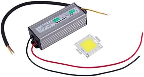 YTHXMXSZ 100W LED SMD Chip Bulbs With 100W High Power Waterproof LED Driver Supply(White Light)