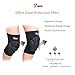 JBM Adult Knee Pads Guard Brace Patella Support Protector Knee Stabilizer Safe Impact Resistance Pain Relief for Basketball Football Soccer Running Baseball Paintball Climbing Mountain Bike
