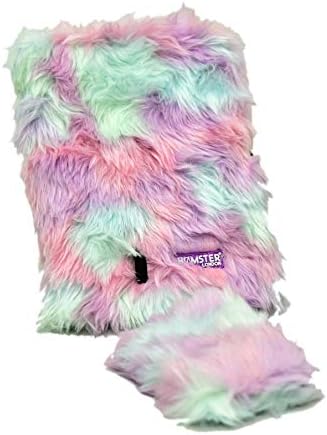 Hamster London Fur Classic Notebook Lock Diary with Pen (Aqua, 2 Diary Set)