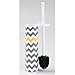 iDesign Una BPA-Free Plastic Toilet Bowl Brush and Holder Set - 3