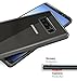 Samsung Galaxy Note 8 Clear Case, MoKo Slim Lightweight TPU Gel Bumper Shock-absorbing Rigid Transparent Back Cover Anti-scratch Protective Case for Samsung Galaxy Note 8 (2017) - Black + Clear