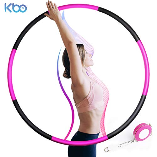 Hula Hoop for Adults Weighted Hoola Hoop for Fitness Exercise 8 Section