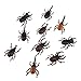 MonkeyJack 10pcs Vivid Plastic Animal Small Figure Toy Fake Insect Bug Beetles Model